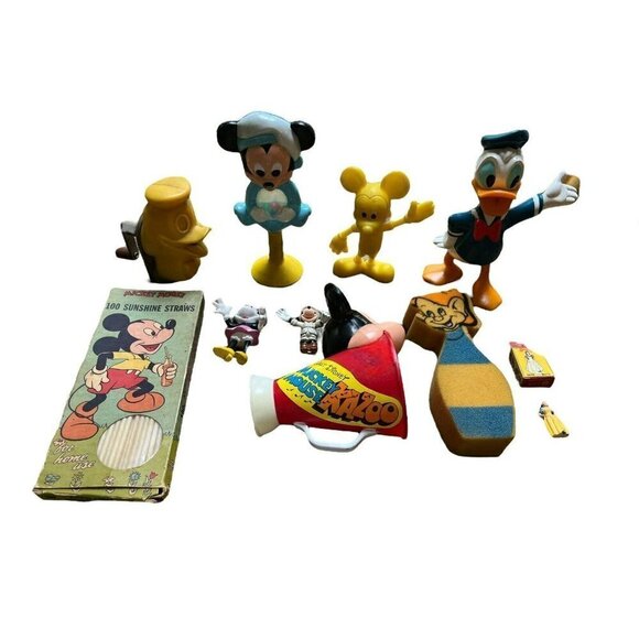 Vintage Donald Duck Pencil Mickey Walt Disney Productions circa 1960’s lot - Picture 1 of 6